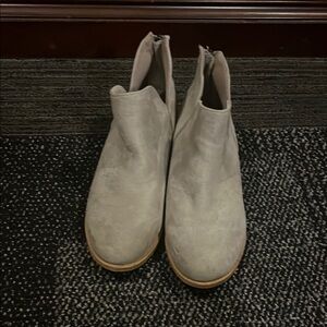 Stylish Gray Ankle Boots